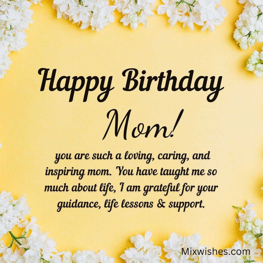 Happy Birthday wishes for Mother