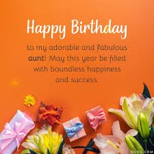 Happy Birthday Wishes for Aunty