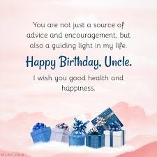 Happy Birthday Wishes for Uncle