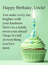 Happy Birthday Wishes for Uncle