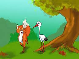 The fox and stork