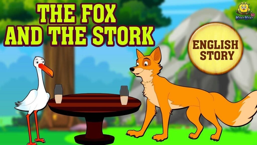 The fox and stork