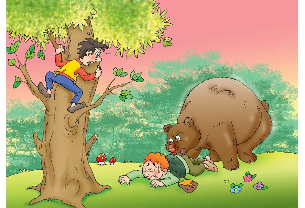 Two Friends And A Bear